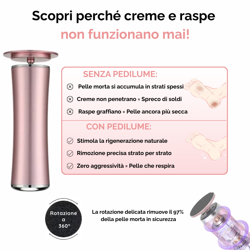 PediLume™ - Rimuovi Calli per Sempre