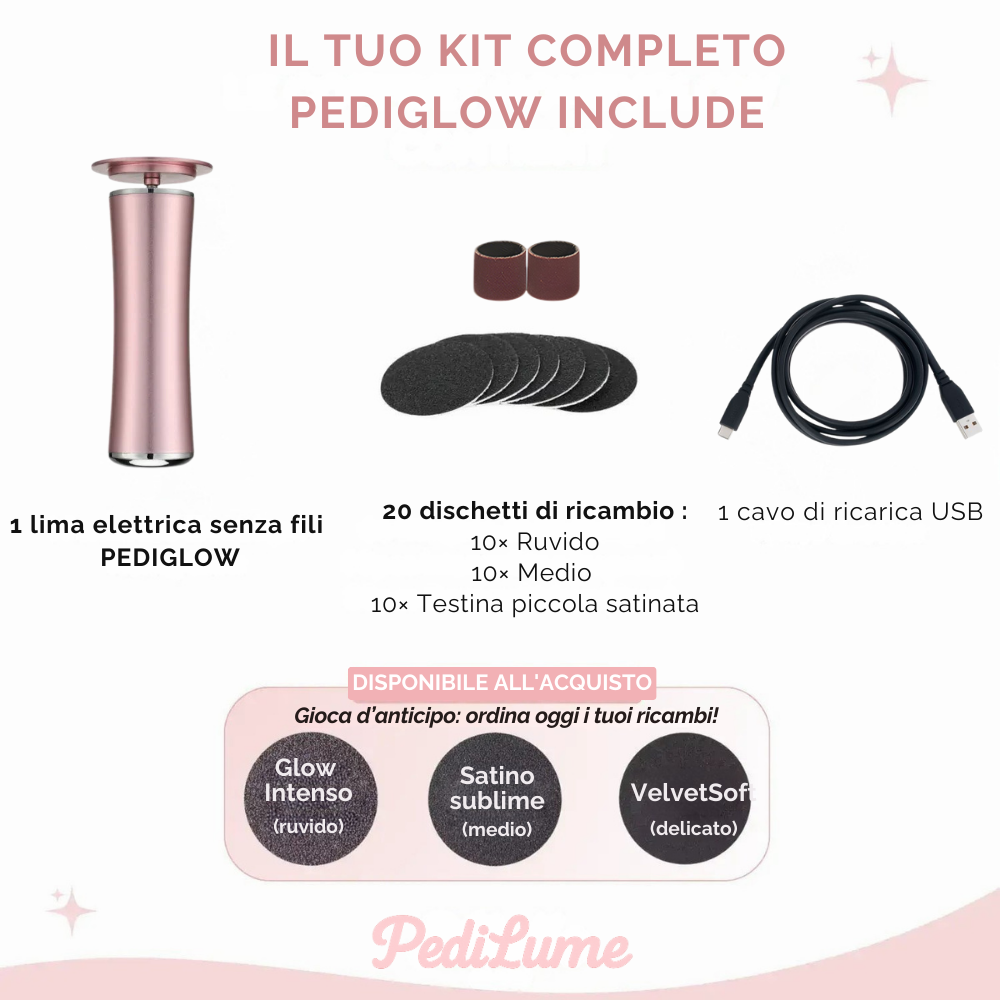 PediLume™ - Rimuovi Calli per Sempre